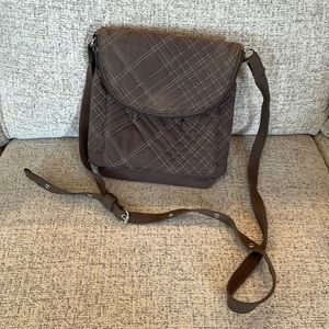 EUC Thirty-One brown crossbody purse